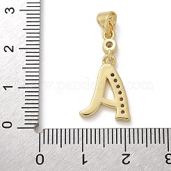 26шт латунные подвески с микропаве и кубическим цирконием&nbsp;KK-M319-02G