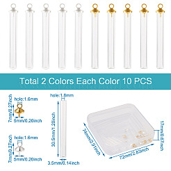 Наборы для изготовления кулонов из бутылок&nbsp;DIY-CD0001-23