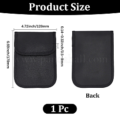 Sacs de protection tactiques en cuir PU pour téléphone portable&nbsp;AJEW-GF0013-65B