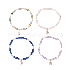 Браслеты с подвесками из нержавеющей стали 304&nbsp;BJEW-JB13091