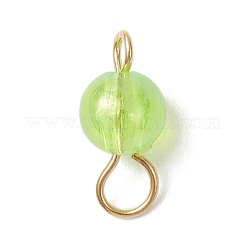 Подвески-коннекторы из прозрачного акрила цвета AB&nbsp;PALLOY-JF04433