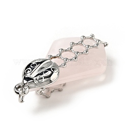 Природного розового кварца подвески G-C246-05P