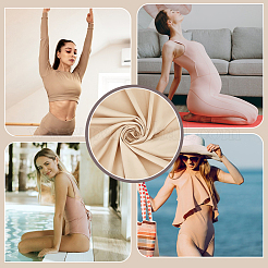 Эластичная нейлоновая ткань&nbsp;DIY-WH0726-012B