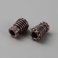 Латунные европейские бусины edc&nbsp;KK-WH0081-63R