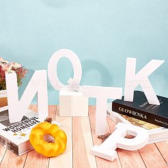 Деревянные буквы орнаменты&nbsp;WOOD-GF0001-15-16