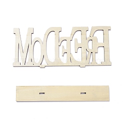 Украшение рабочего стола из натурального дерева&nbsp;DJEW-C007-03