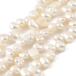 Brins de perles de culture d'eau douce naturelles&nbsp;PEAR-A006-15-X