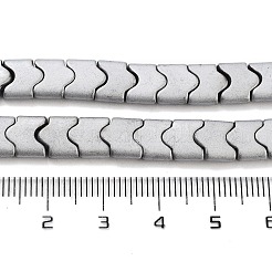 Chapelets de perles hématite synthétique sans magnétique&nbsp;G-P545-I02-01G