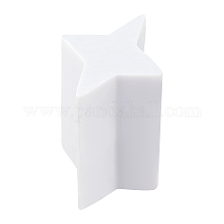 Accessori di rendering di sapone fatti a mano in resina, bianco, 85.5x61.5x55mm