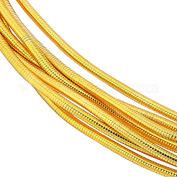 Benecreat 40 g di filo rotondo in rame, per fare gioielli, oro, 18 gauge, 1mm