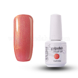 15 ml spezielles Nagelgel, für Nail Art Stempeldruck, Lack Maniküre Starter Kit, Orangerosa, Flasche: 34x80mm