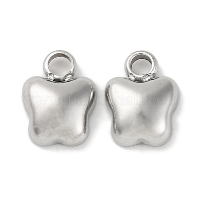 Подвеска из нержавеющей стали 304 со стразами&nbsp;STAS-D194-01P-1