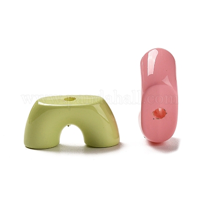 Выпечка краски акриловые бусины&nbsp;MACR-M036-13-1