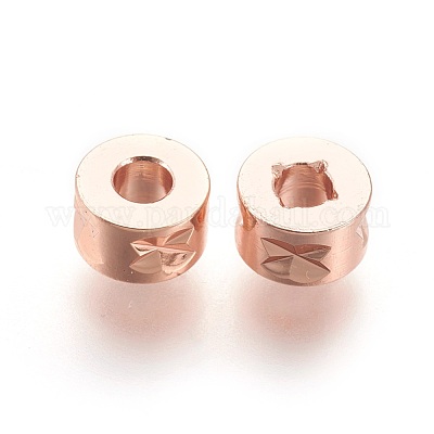 Среда латунные бусы&nbsp;KK-F780-04-RS-1