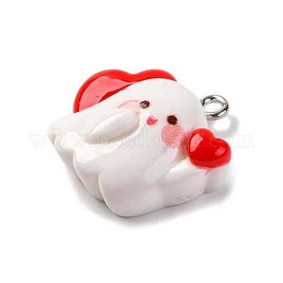 Подвески из непрозрачной смолы на тему хэллоуина RESI-D075-04E-1