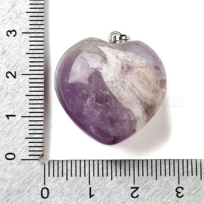 Подвески из натурального аметиста  G-C188-03F-1