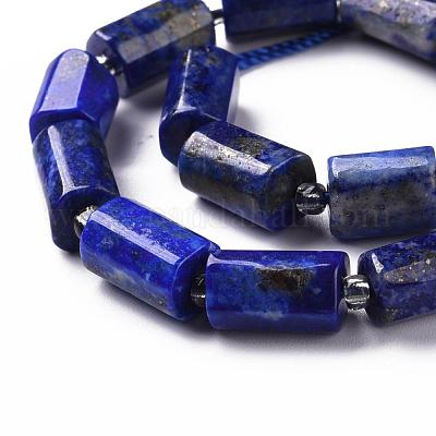 Natürlicher Lapislazuli Perlenstränge&nbsp;X-G-S345-8x11-002-1