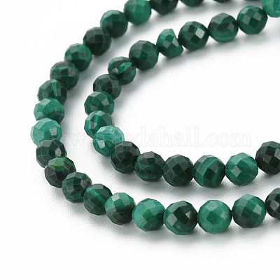 Natur Malachit Perlen Stränge&nbsp;G-S361-4mm-001-1