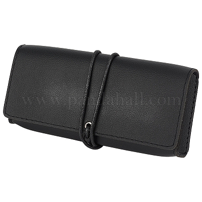 Rechteckige Brillenetuis aus PU-Leder&nbsp;AJEW-CN0006-52B-1