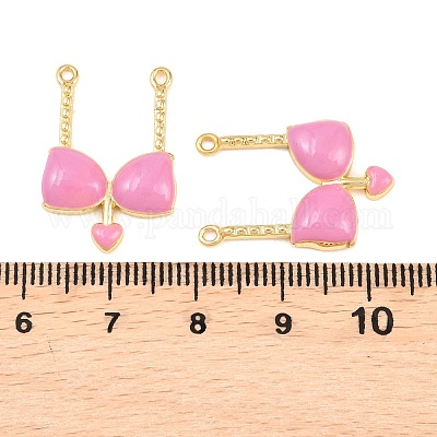 Латунь эмаль подвески&nbsp;KK-B167-03G-03-1