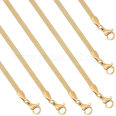 Gioielli In Acciaio Inossidabile 2.4mm/3mm/4mm/5mm/6mm Collana A Catena A Serpen - Foto 5