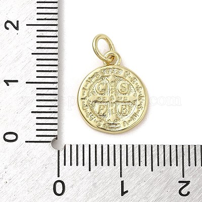 Латунь подвески&nbsp;LS-KK-E091-03G-1