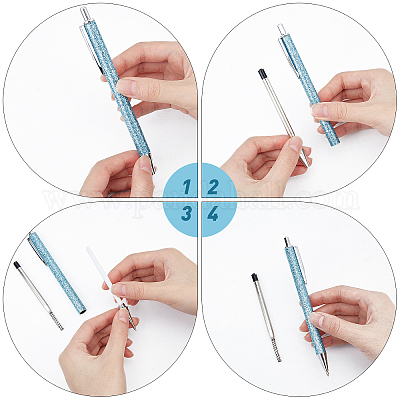 2 Pack Pin Pen Weeding Tool for Vinyl, Bubble Air Release Pen Vinyl Wrap  Tool, Retractable Pen Pin Point Craft Weeding Pen
