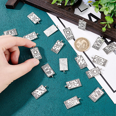 SUNNYCLUE 1 Box 20Pcs Stainless Steel Charms Halloween Moth Charm Golden  Mushroom Tarot Sun Charms Crystal Prism Triple Goddess Moon Charm Flat  Round Moon Phase Charm for Jewelry Making Charms Crafts 