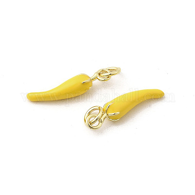 Латунь эмаль подвески&nbsp;KK-K302-24G-03-1