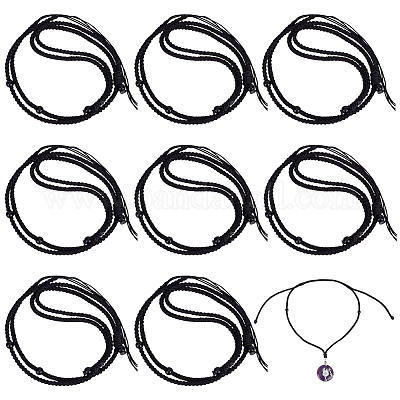 Fabrication de colliers réglables en corde&nbsp;MAK-WH0016-07B-1