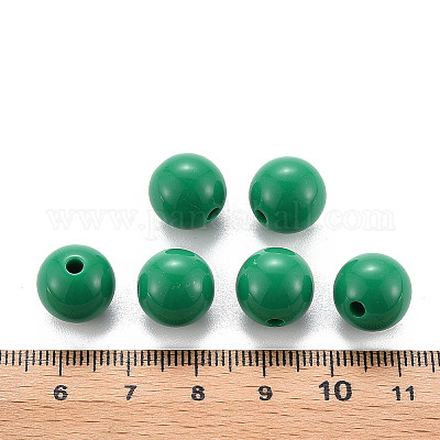 Непрозрачные акриловые бусины&nbsp;MACR-S370-C12mm-24-1