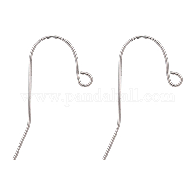 Wholesale Rhodium Plated 925 Sterling Silver Earring Hooks