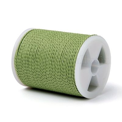 Круглый вощеный полиэфирный шнур&nbsp;YC-G006-01-1.0mm-29-1