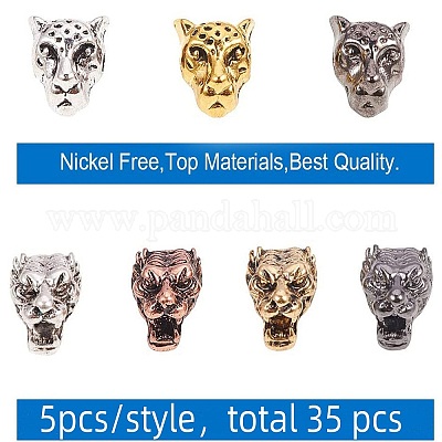 Сплавочные бусины&nbsp;PALLOY-PH0012-61-1