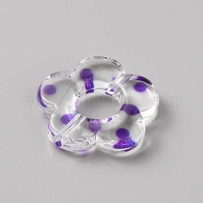 Прозрачная пластиковая рамка для бус KY-WH0045-26A-01-1