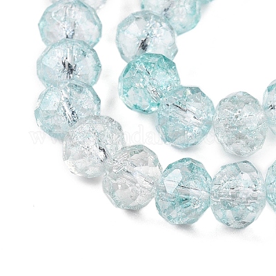 Прозрачные стеклянные бусины&nbsp;X-GLAA-T023-6mm-A01-1