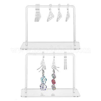 Transparent acrylic stand, 3 shelves, organizer, shelf, for cosmetics,  product display, for gel polish, for decor, for rubbing