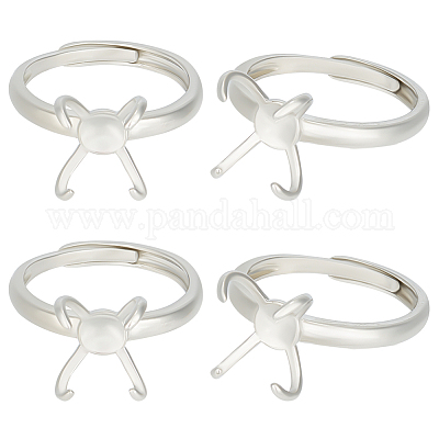 4 шт. регулируемые латунные кольцевые компоненты&nbsp;FIND-BBC0002-51A-1