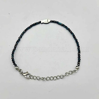 Facettierte Rondellglasperlenarmbänder&nbsp;TR4821-2-1