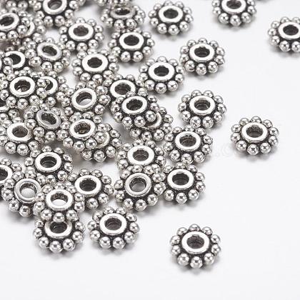 Gear Tibetan Style Alloy Spacer Beads AB145-1
