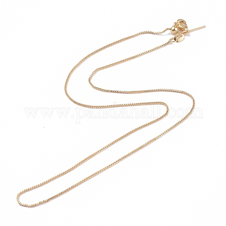 Brass Venetian Chain NJEW-E151-04G-1