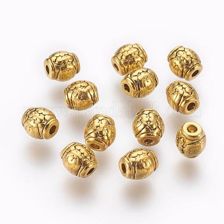 Perles en alliage de style tibétain X-GLF0604Y-NF-1