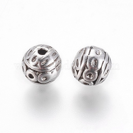 Perles de style tibétain X-PALLOY-ZN191-AS-FF-1