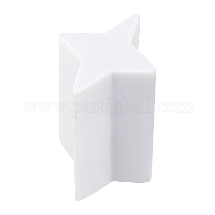 樹脂手作り石鹸レンダリングアクセサリー  ホワイト  85.5x61.5x55mm DIY-WH0221-90-1