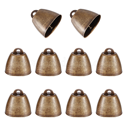 NBEADS 10 Pcs Farm Animal Bell FIND-WH0034-22AB-1