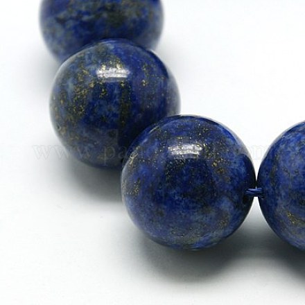 Natural Lapis Lazuli Beads Strands G-J001I-18mm-1