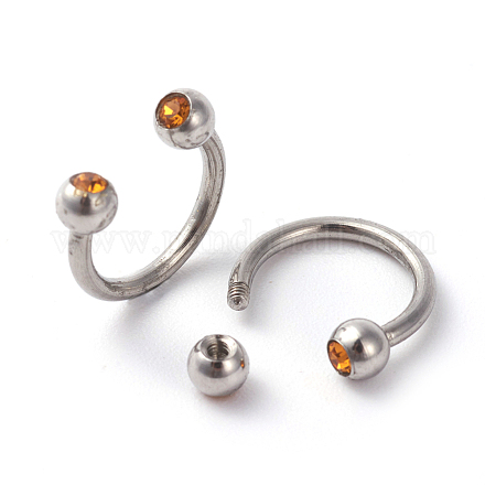304 Stainless Steel Body Jewelry AJEW-L069-C09-1