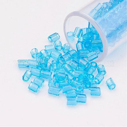Perlas de vidrio de taladro redondo de dos-agujeros 11/0 SEED-G006-2mm-03-1