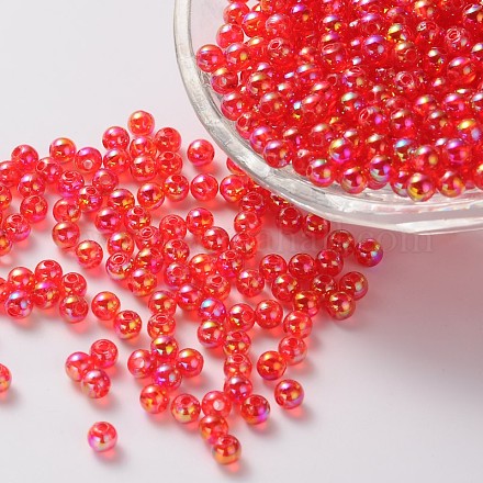 Perles acryliques transparentes écologiques PL731-3-1