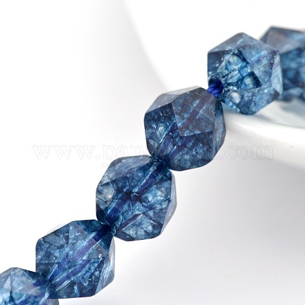 Chapelets de perles en cristal de quartz naturel X-G-P088-19-10mm-1